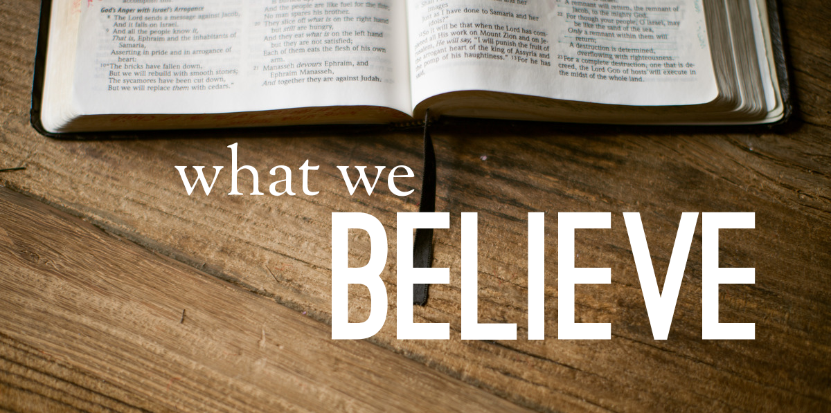 The Basis of Our Doctrine – What we Believe | MyCongregationalChurch