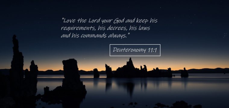 Love The Lord Your God…