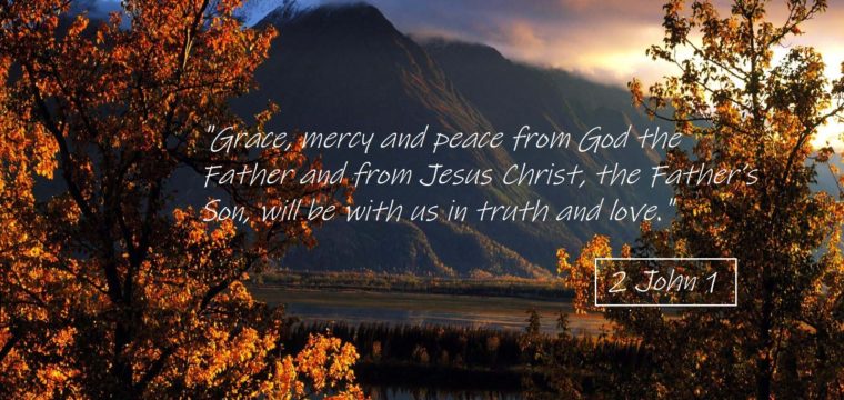 Grace, Mercy and Peace…