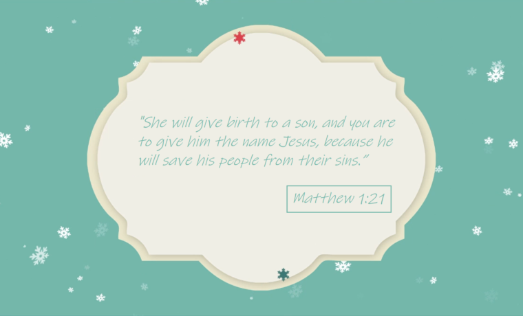 The Birth Of Jesus…