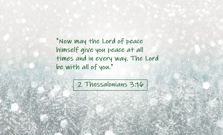 Advent – Peace…