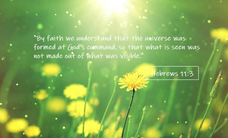 Faith Is Confidence…